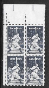 #2046 MNH Plate Block