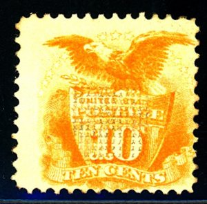 U.S. #116 MINT WITH WEISS CERT OG F