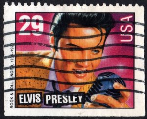 SC#2731 29¢ American Music Series: Elvis Presley Booklet Single (1993)  Used