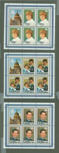 Niue #340-342  Single (Complete Set)