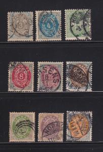 Denmark 41-44, 46-47, 50-52 U Various (B)