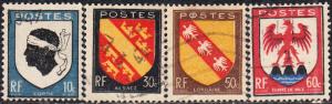 France #562-565 Used