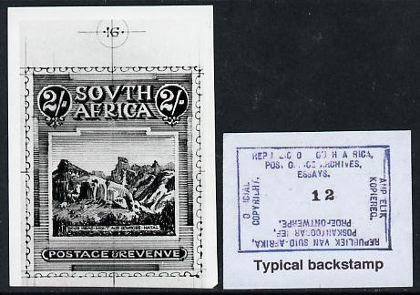 South Africa 1926-27 issue Public Works Dept B&W phot...