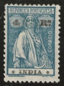 Portuguese India Scott 401 MH* Ceres 1922-1925