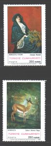 Turkey. 1970. 2184-85. Paintings painting. MNH. 
