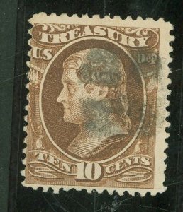 United States #O111  Single