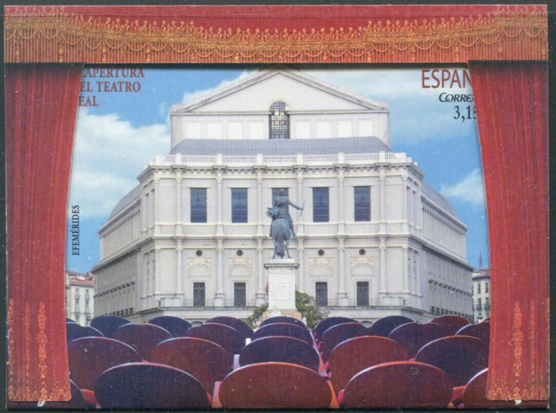 HERRICKSTAMP NEW ISSUES SPAIN Sc.# 4184 Reopening of the Royal Theater