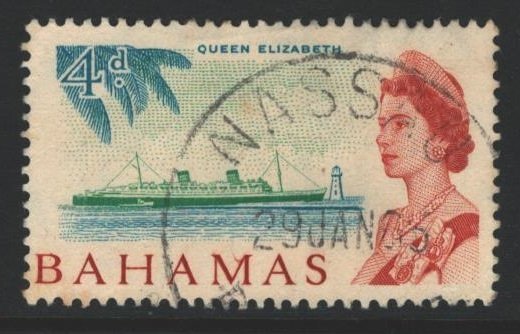 Bahamas Sc#209 Used