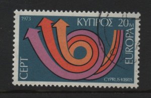 Cyprus    #396    used  1973   Europa  20m
