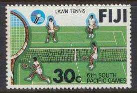 Fiji SG 574  SC# 407  MNH Tennis South Pacific Games see scan 