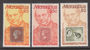 Mauritius 484-486 MNH VF