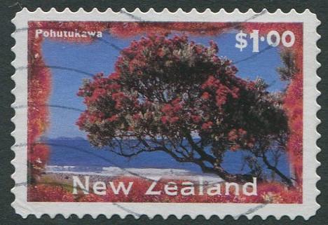 NEW ZEALAND 1996 - $1 USED SELF-ADHESIVE