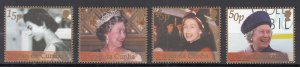 Tristan Da Kunha - 2002 QEII Golden Jubilee Sc# 706/709 - MNH (9674)