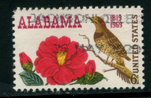 1375 US 6c Alabama Statehood, used