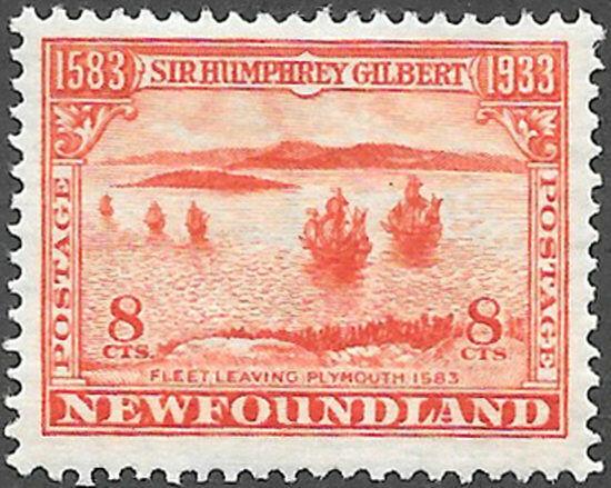 Newfoundland Scott Number 218 FVF HR