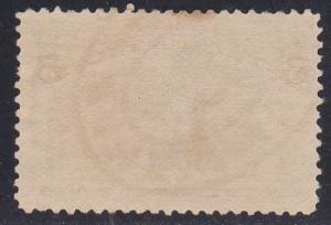 U.S. # 234, Five Cent Columbus, Used