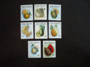 Stamps - Cuba - Scott# 1017-1024 - Used Set of 8 Stamps