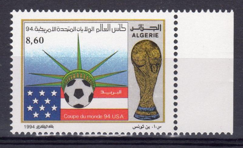 Algeria 1994 Sc#996 World Cup Soccer USA '94 (1) MNH