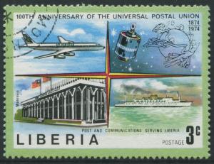 LIBERIA 1974 - 3c USED