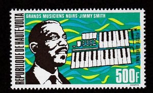 Burkina Faso # C104, Jimmy Smith - Musician, Mint NH, 1/2 Cat.