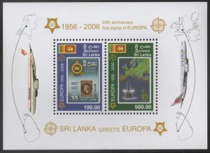 Sri Lanka - Scott # 1540a Souvenir Sheet VF MNH - Europa