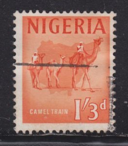 Nigeria 109 Camel Train and Map 1961