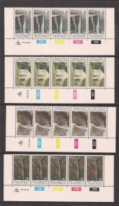 SOUTH AFRICA - TRANSKEI SC# 62-5  CONTROL STRIP/5  #292-307  FVF/MNH 1979