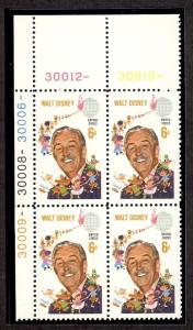 1968 - U.S. # 1355 - Block of 4 - Mint VF/NH