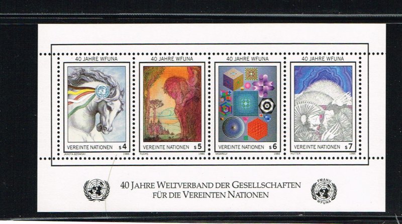 UN Vienna Souvenir Sheet 66