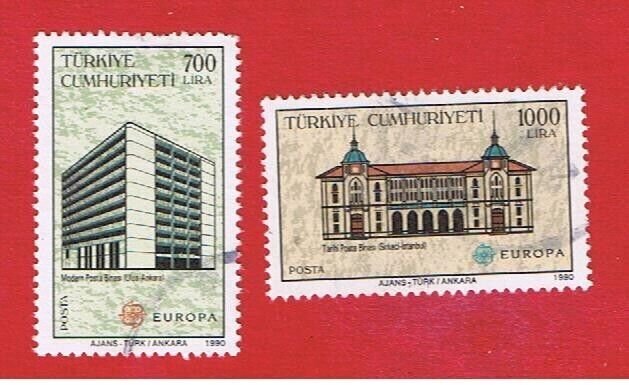 Turkey #2469-2470   VF used  Europa  Free S/H