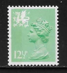 Great Britain Wales WMMH20 12 1/2p Machin MNH
