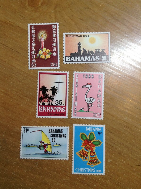 Bahamas  #  547-52  MNH