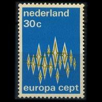 NETHERLANDS 1972 - Scott# 494 Europa 30c NH