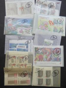 EDW1949SELL : SINGAPORE Beautiful accumulation of all VF MNH sets, S/S Cat $3685