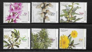 Portugal Madeira 2000 Plants Flowers Sc 209-214 MNH A2231