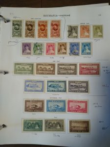 collection on pages Romania 1915-36 CV $335