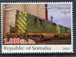 Somalia 2002 VINTAGE LOCOMOTIVE 1 Stamp Perforated Mint (NH)