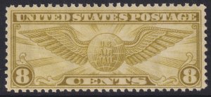 Sc# C17 U.S 1932  Winged Globe airmail 8¢ issue MNH CV $3.75 Stk #4