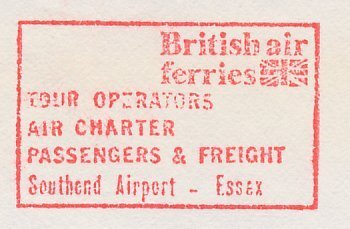 Meter cut GB / UK 1985 British Air Ferries