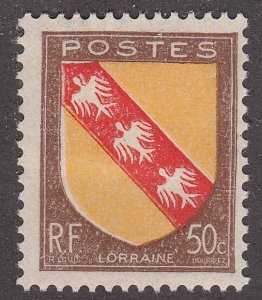 France 564 Lorraine Coat of Arms 1946