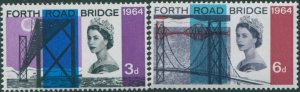 Great Britain 1964 SG659-660 QEII Forth Road Bridge set MNH