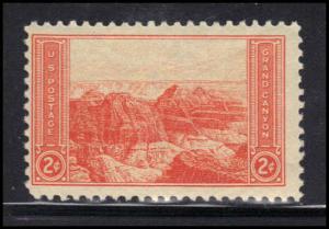  741 Barely Clears MNH U1486