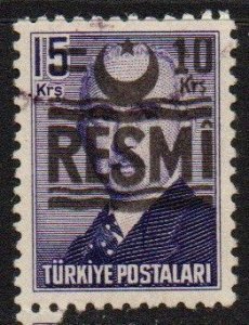 Turkey Sc #O31 Used