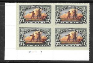 #3854 MNH Plate Block