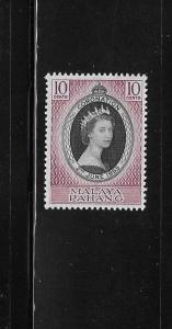 Malaya Pahang 1953 Coronation issue Omnibus Sc 71 MNH A1142