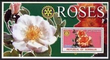 SOMALIA - 2002 - Roses #2 - Perf Souv Sheet - M N H - Private Issue