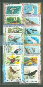 Montserrat #231-43A  Single (Complete Set)