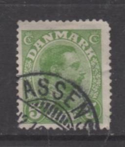 Denmark  Scott#  97  used single