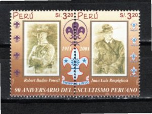 Peru 2002 MNH Sc 1329a-b