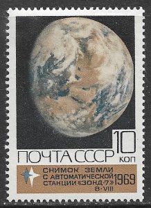 RUSSIA USSR 1969 Space Explorations Issue Sc 3682 MNH